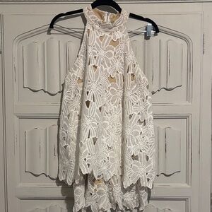 Judith March Cream Lace Dress